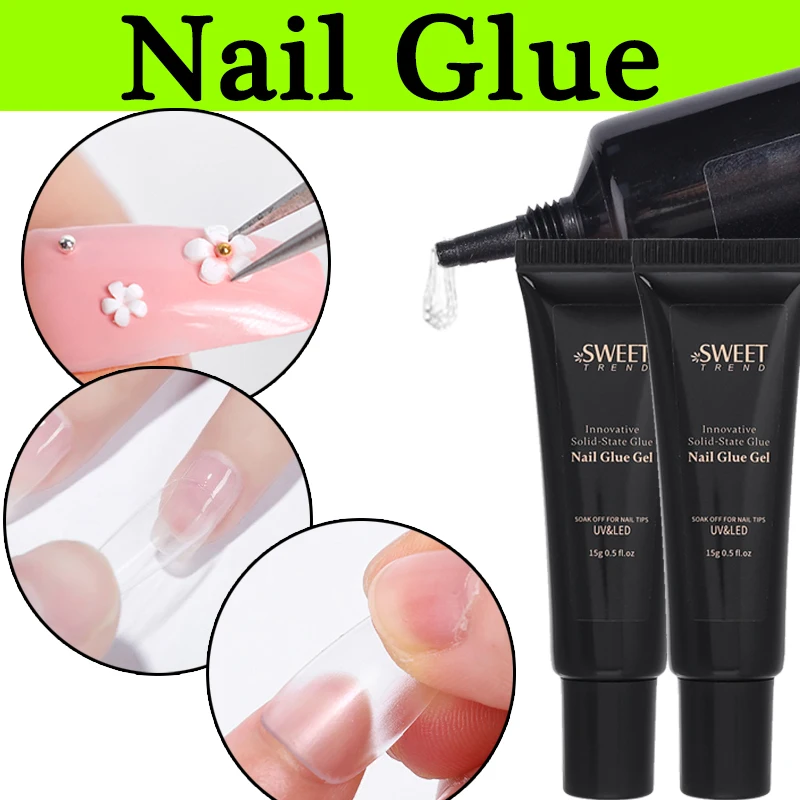 Nail Glue 15ML for Acrylic Nail Fast-Dry Professional Nail Rhinestone Decoration Adhesive False Nail Gel for Extension Manicure
Nail Glue 15ML for Acrylic Nail Fast-Dry Professional Nail Rhinestone Decoration Adhesive False Nail Gel for Extension Manicure