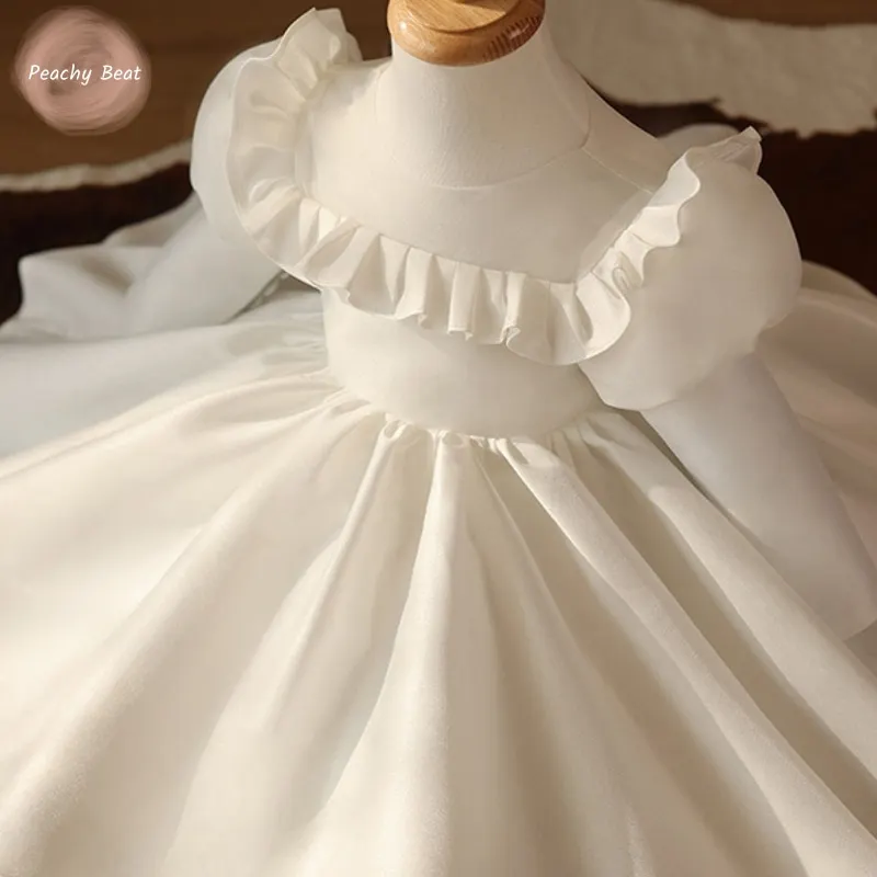 Fashion Princess Girl Ruffled Dress Puff Sleeve Infant Toddler Child White Vestido Party Pageant Birthday Baby Clothes 12M-12Y
Fashion Princess Girl Ruffled Dress Puff Sleeve Infant Toddler Child White Vestido Party Pageant Birthday Baby Clothes 12M-12Y