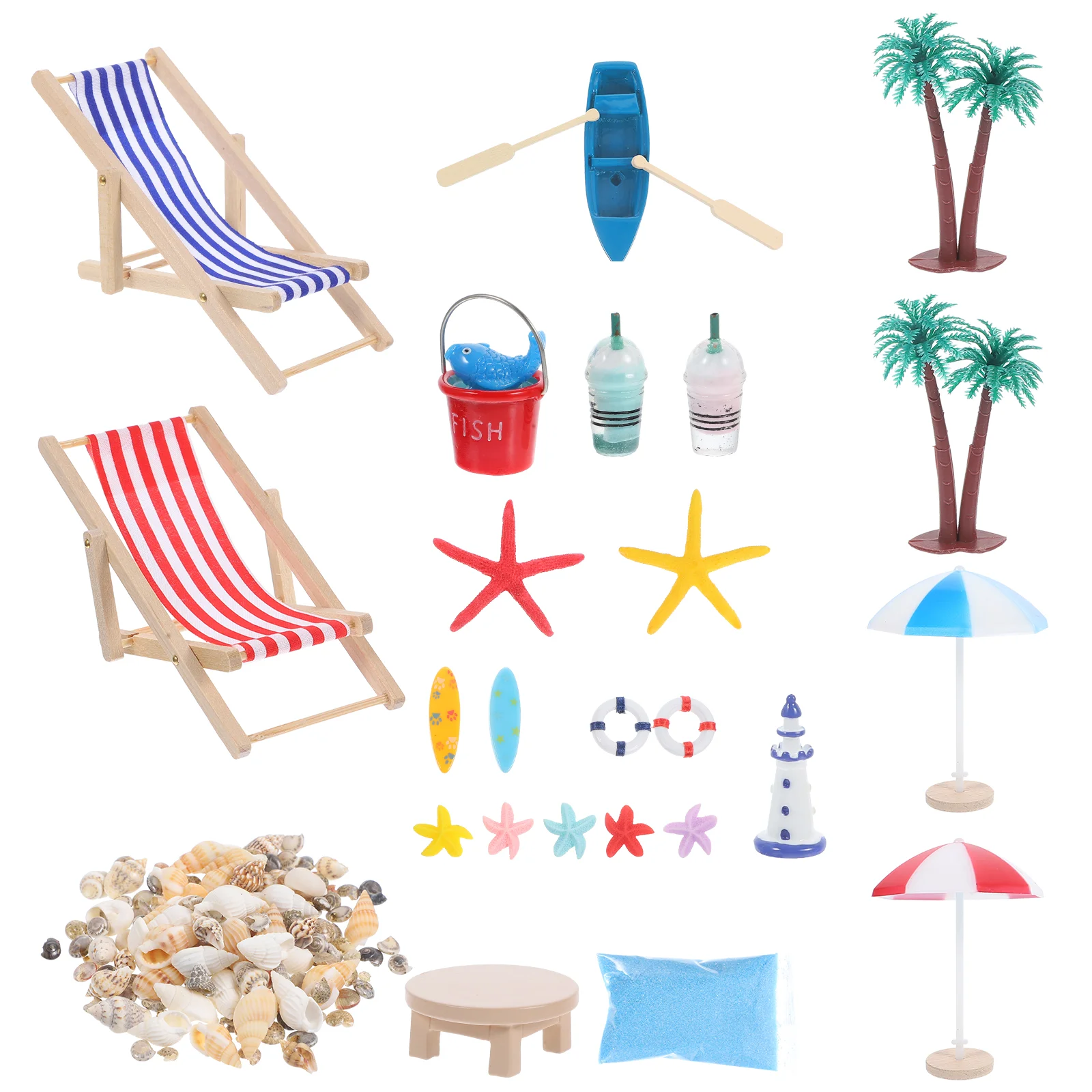 Fairy Garden Accessories Children’s Beach Beach Chair Style Miniature Ornaments Resin Micro Seaside Scene Figure Garden House
Fairy Garden Accessories Children’s Beach Beach Chair Style Miniature Ornaments Resin Micro Seaside Scene Figure Garden House
