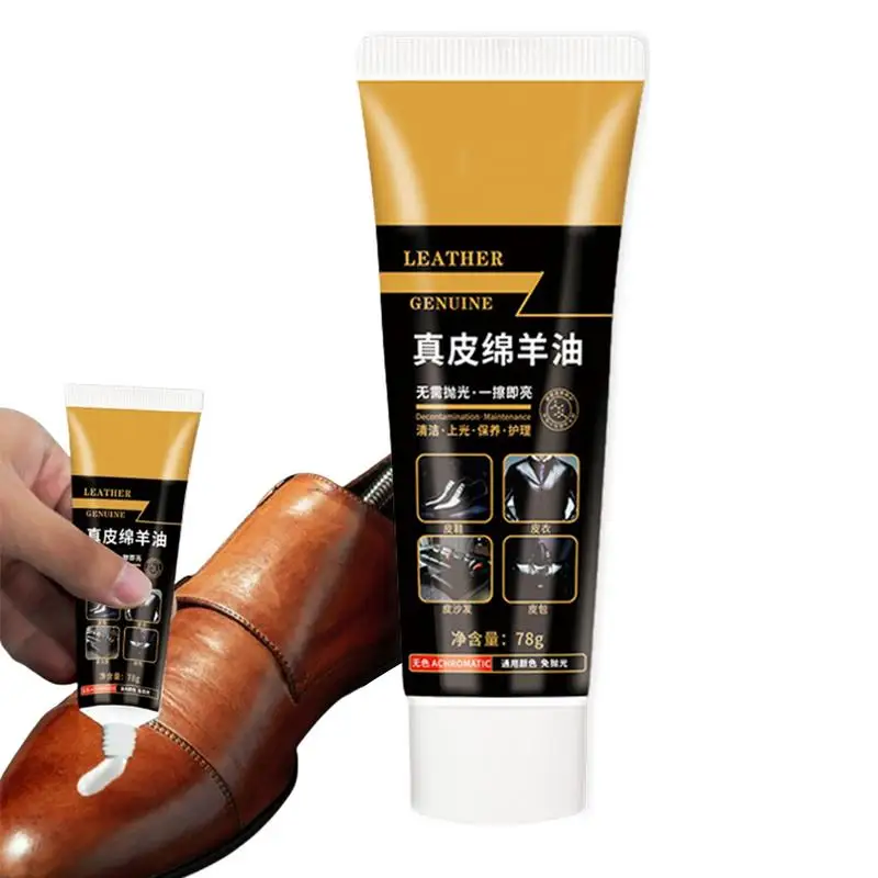 78g Leather Maintenance Oil Leather Cleaner Scratch Repair Repair Scratches Cracks Fading For Leather Bags Couches Penetrating
78g Leather Maintenance Oil Leather Cleaner Scratch Repair Repair Scratches Cracks Fading For Leather Bags Couches Penetrating