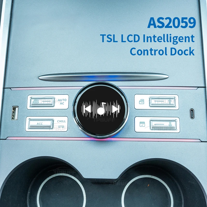TPBUFF 2024 LCD Knob Docking Station For Tesla Model 3 Y,Supports 10 Functions of Original Car,With Buttons, USB Type-C port
TPBUFF 2024 LCD Knob Docking Station For Tesla Model 3 Y,Supports 10 Functions of Original Car,With Buttons, USB Type-C port