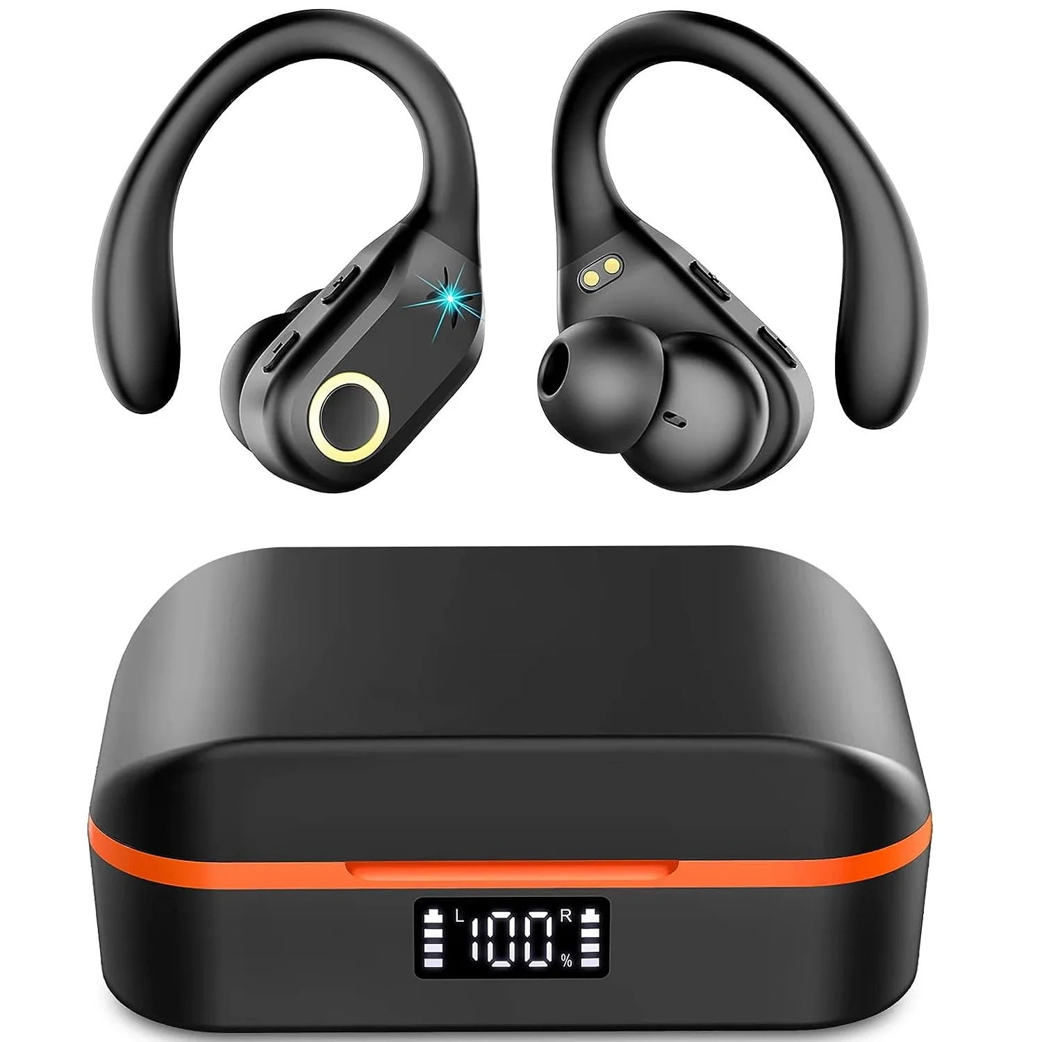 Bluetooth-наушники TWS, Беспроводные спортивные наушники, цифровой дисплей, Hi-Fi стерео наушники ANC + ENC с шумоподавлением, игровые наушники с микрофоном
Bluetooth-наушники TWS, Беспроводные спортивные наушники, цифровой дисплей, Hi-Fi стерео наушники ANC + ENC с шумоподавлением, игровые наушники с микрофоном