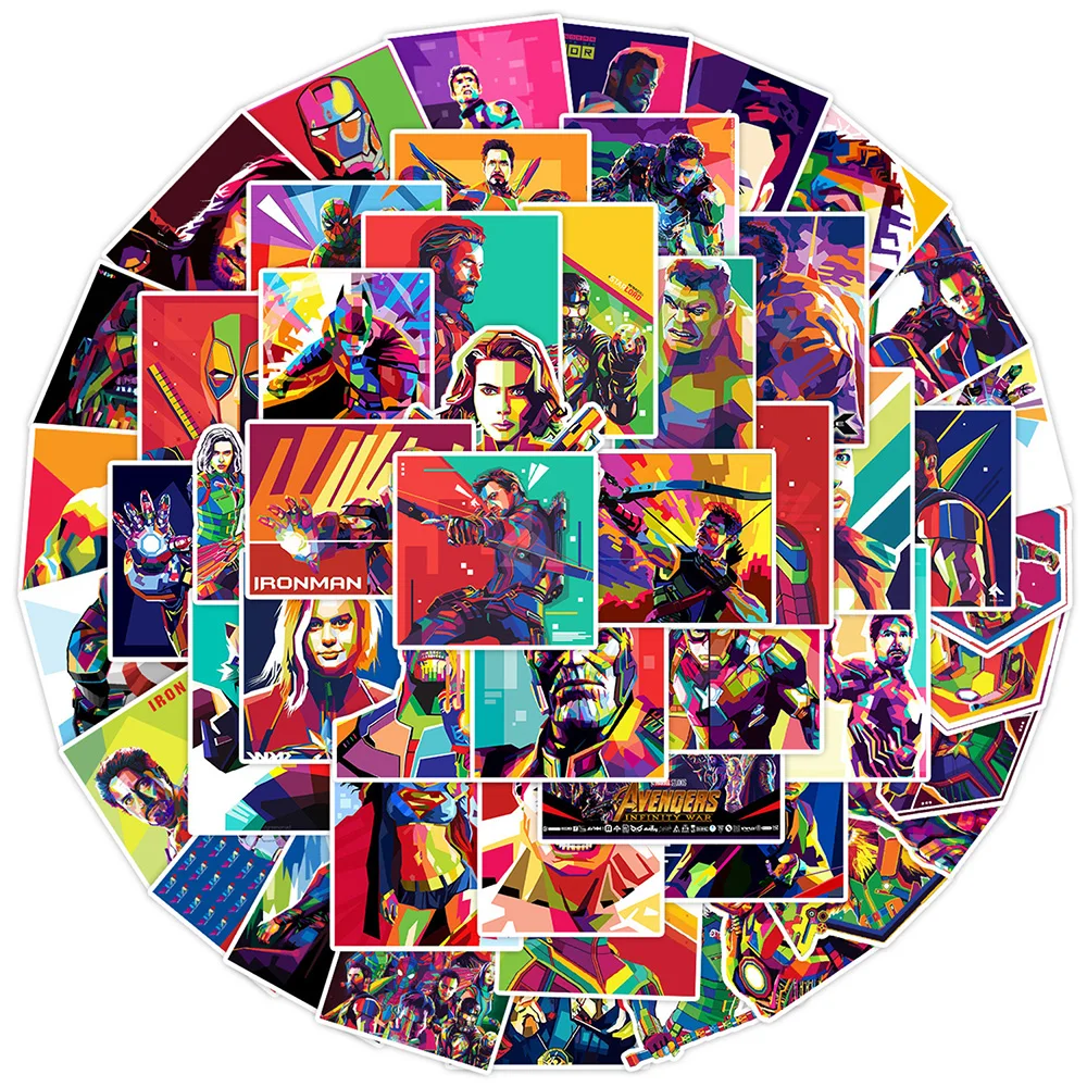 10/30/50pcs Disney Marvel The Avengers Super Hero Stickers Cartoon Graffiti Laptop Car Phone Decals Toys Cool Sticker for Kids
10/30/50pcs Disney Marvel The Avengers Super Hero Stickers Cartoon Graffiti Laptop Car Phone Decals Toys Cool Sticker for Kids