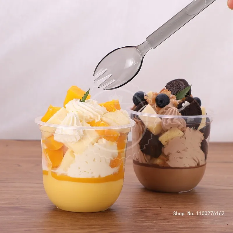 50pcs Net Red U Shape Cake Cup Birthday Party Bubble Tea Cup Milkshake Ice Cream Pudding Packaging Cup Dessert Clear Plastic Cup
50pcs Net Red U Shape Cake Cup Birthday Party Bubble Tea Cup Milkshake Ice Cream Pudding Packaging Cup Dessert Clear Plastic Cup