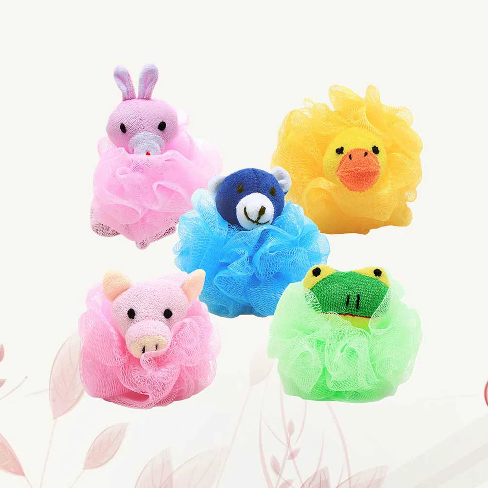 4Pcs Cartoon Animal Shaped Bath Ball Colorful Bath Sponge Kids Shower Ball Bath Puff (Random Style)
4Pcs Cartoon Animal Shaped Bath Ball Colorful Bath Sponge Kids Shower Ball Bath Puff (Random Style)