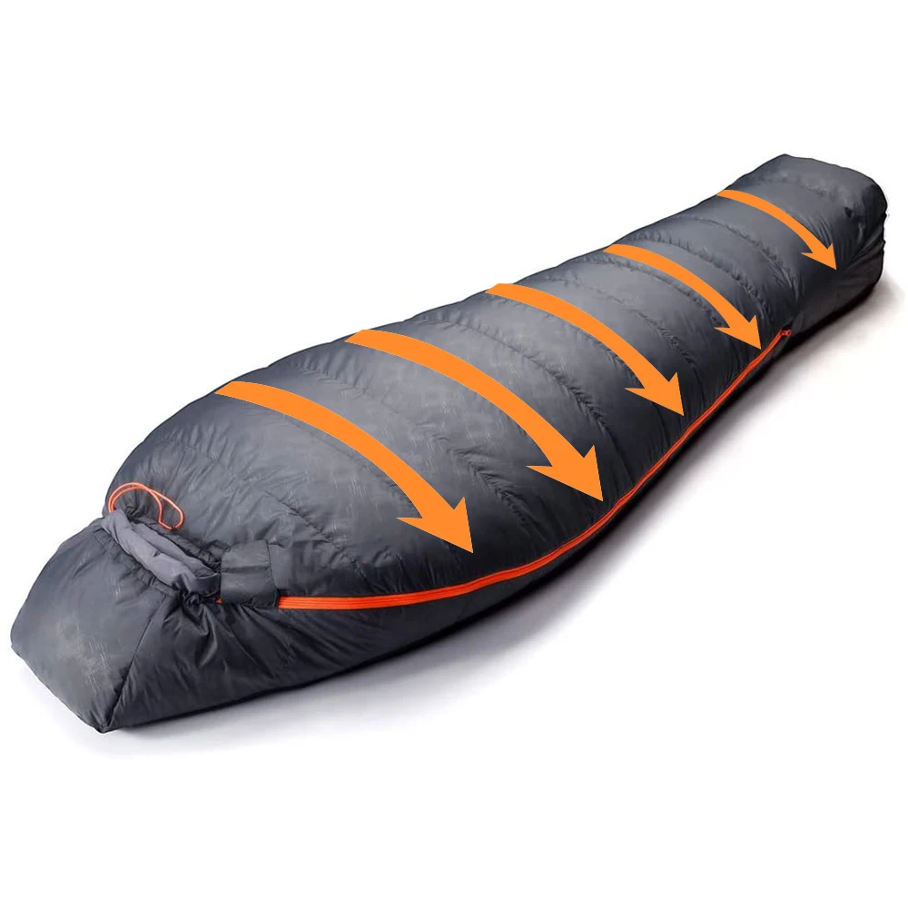 Europe warm outdoor camping equipment goose down sleeping bag 650 fill power down premium factory custom logo
Europe warm outdoor camping equipment goose down sleeping bag 650 fill power down premium factory custom logo