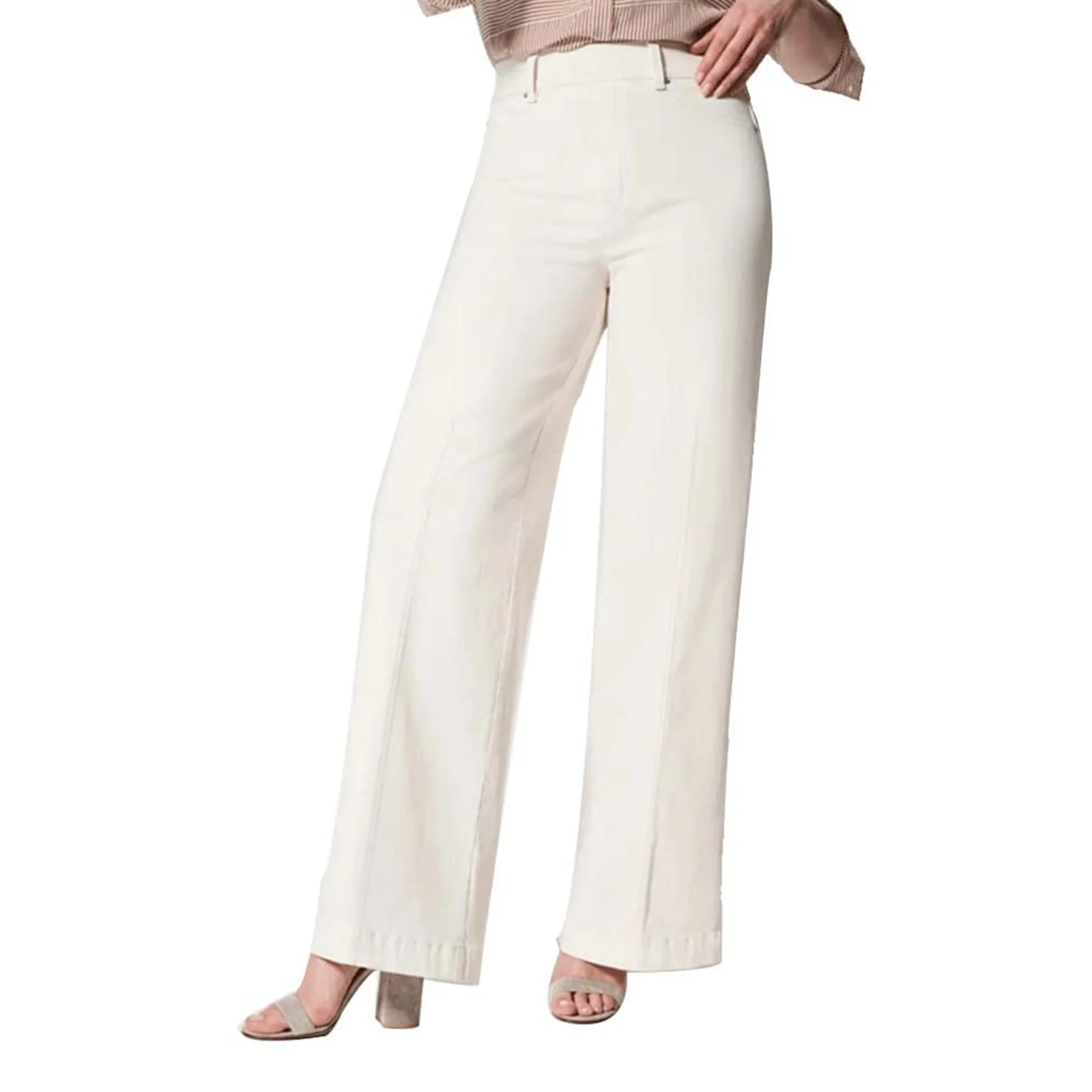 Women Fashion Wide-Leg Jeans Solid Color Stretch Denim Pants Spring Summer Casual Loose Trousers
Women Fashion Wide-Leg Jeans Solid Color Stretch Denim Pants Spring Summer Casual Loose Trousers