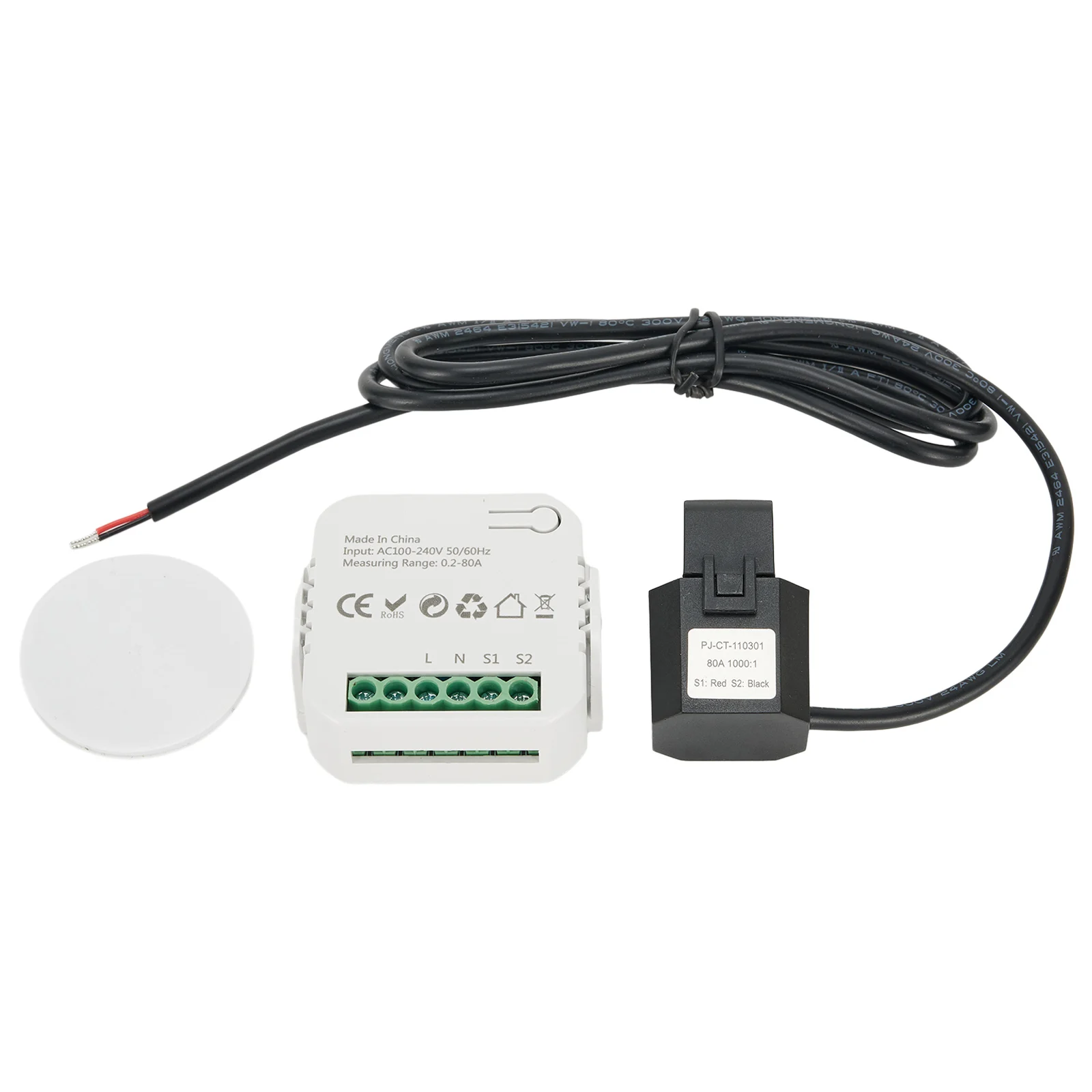 Comprehensive Energy Monitoring Replaceable Accessories Electricity Meters WiFi Energy Meter Voltage With Clamp CT
Comprehensive Energy Monitoring Replaceable Accessories Electricity Meters WiFi Energy Meter Voltage With Clamp CT