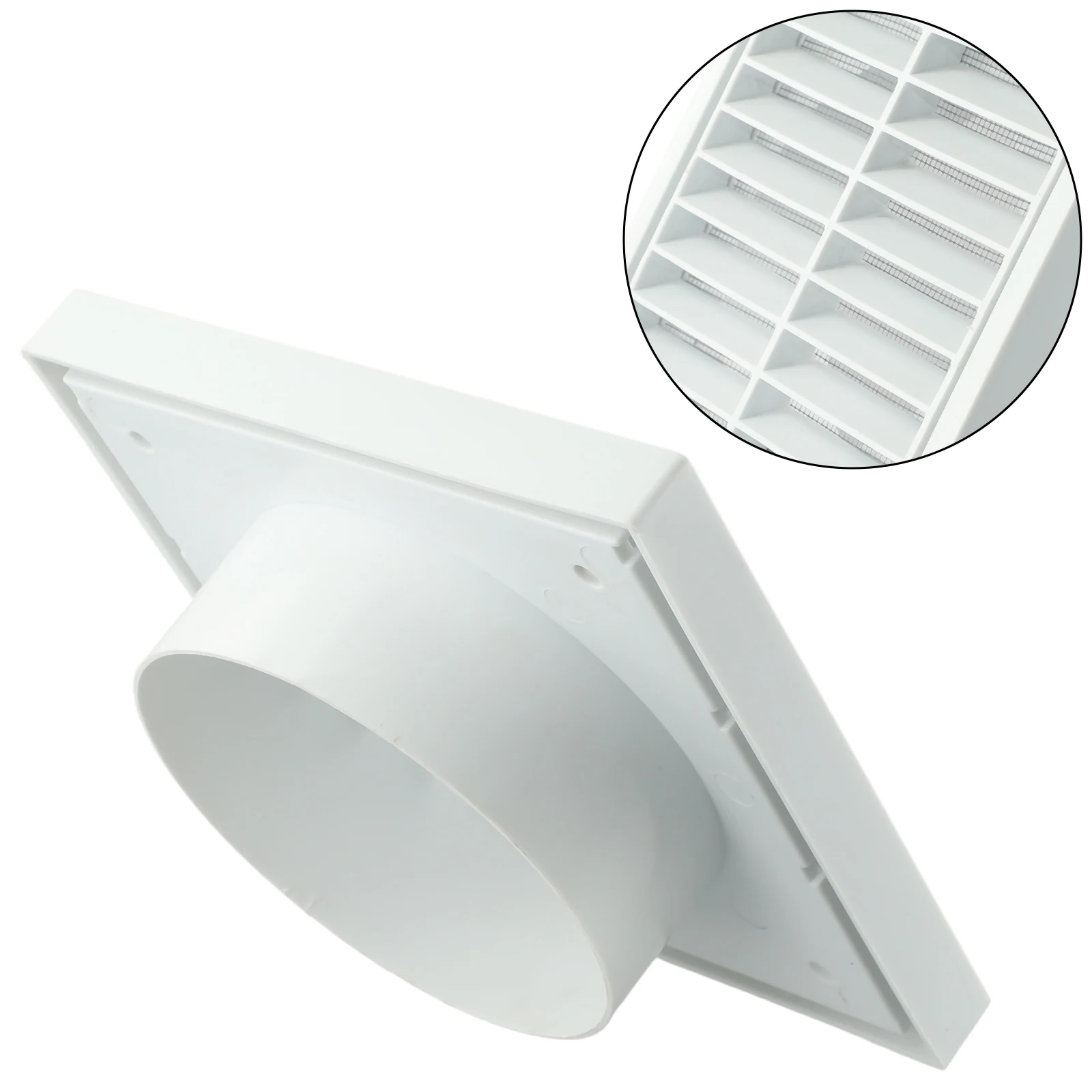 Durable Grille Air Outlet PP Material Suitable for Wall or Eave Installation Vermin and Rodent Protection White
Durable Grille Air Outlet PP Material Suitable for Wall or Eave Installation Vermin and Rodent Protection White