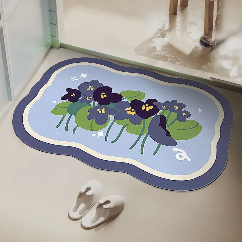 Ins Diatom Mud Absorbent Floor Mat Bathroom Door Toilet Non-slip Quick Dry Foot Mat Household Door Mat
Ins Diatom Mud Absorbent Floor Mat Bathroom Door Toilet Non-slip Quick Dry Foot Mat Household Door Mat