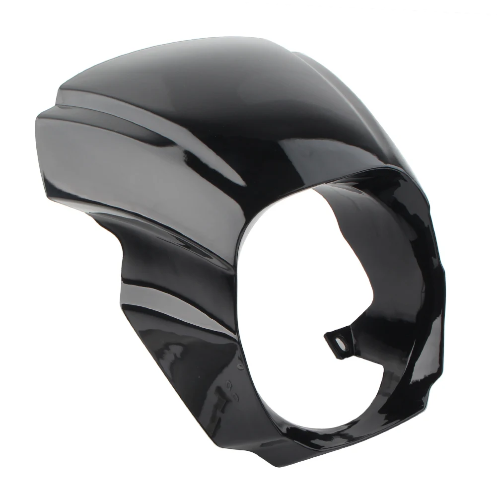 

Обтекатель передней фары мотоцикла, защитная маска для Harley Softail 2018 2019 2020 2021 2022 глянцевый черный АБС-пластик