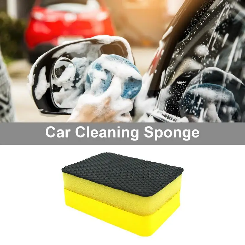 

Sponges Car Wash Car Wash Equipment Boat Sponge Grinding Mud Sole Design Easy Storage Strong EVA For Removing Bird Droppings Car