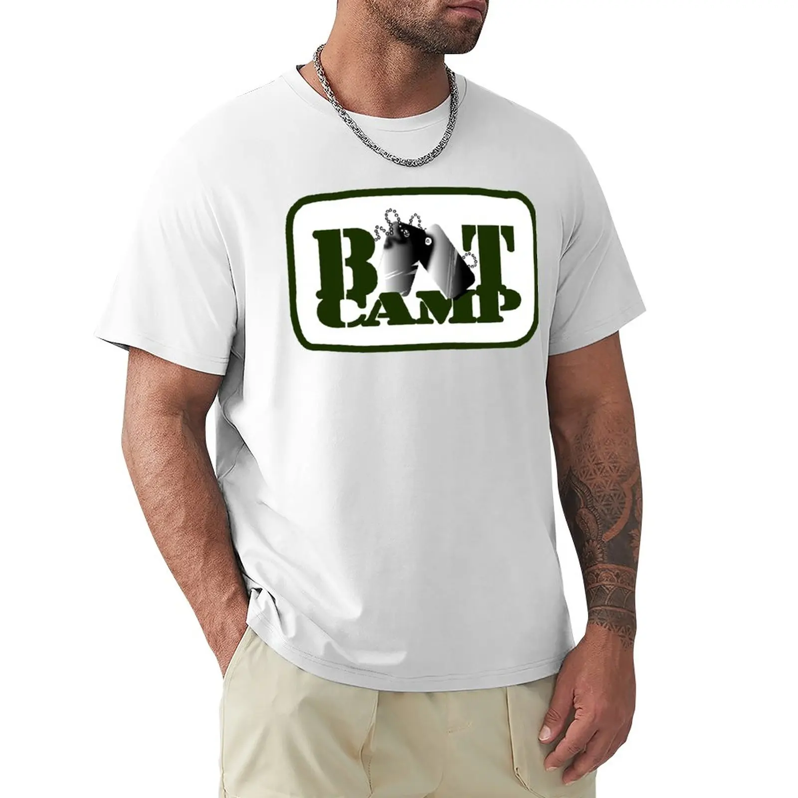 Boot Camp T-Shirt aesthetic clothes boys whites quick drying men workout shirt
Boot Camp T-Shirt aesthetic clothes boys whites quick drying men workout shirt