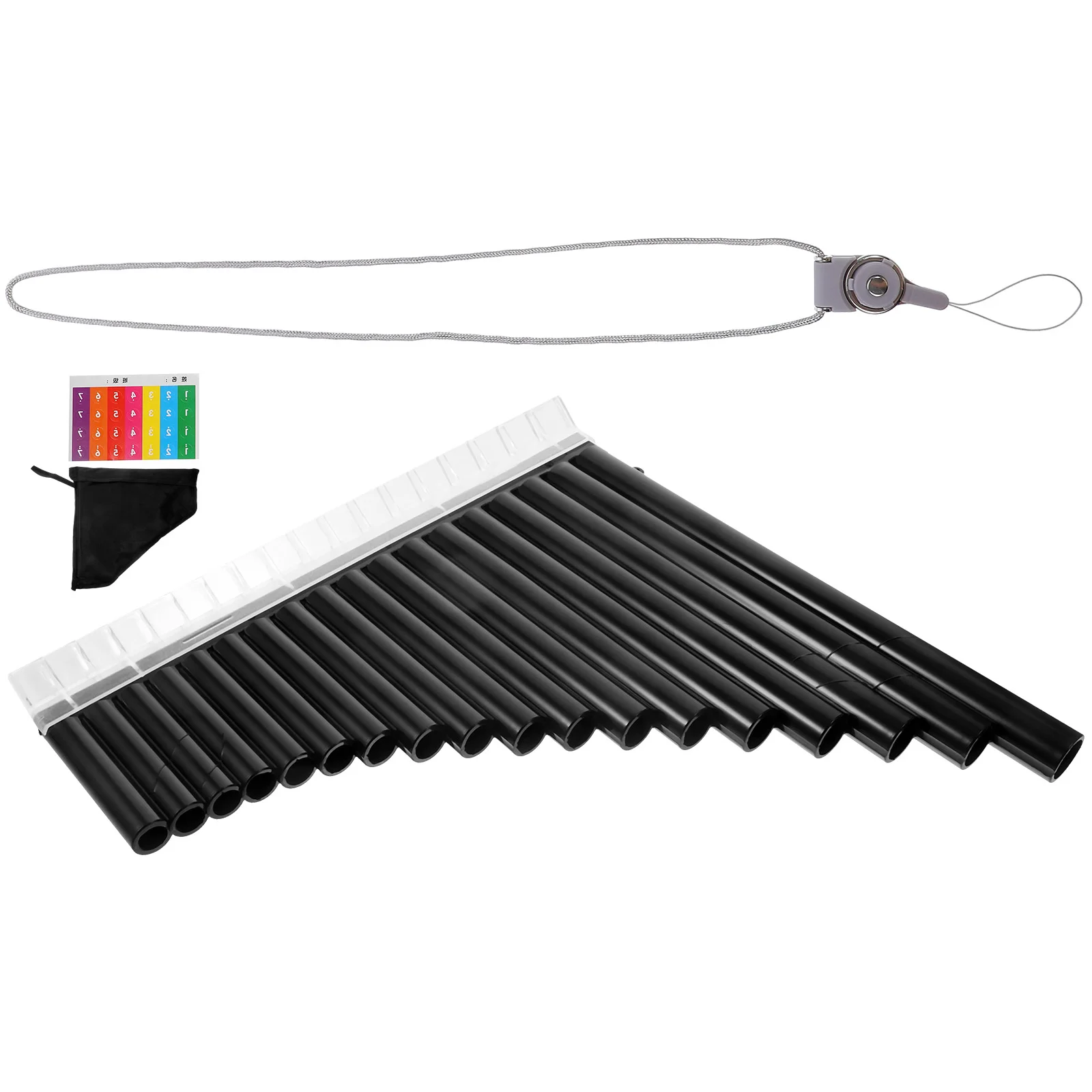 Pan Flute G Pro Keyboard Multifunctional Panpipes Small Musical Instrument Beginner Abs Resin Student Useful Educational
Pan Flute G Pro Keyboard Multifunctional Panpipes Small Musical Instrument Beginner Abs Resin Student Useful Educational