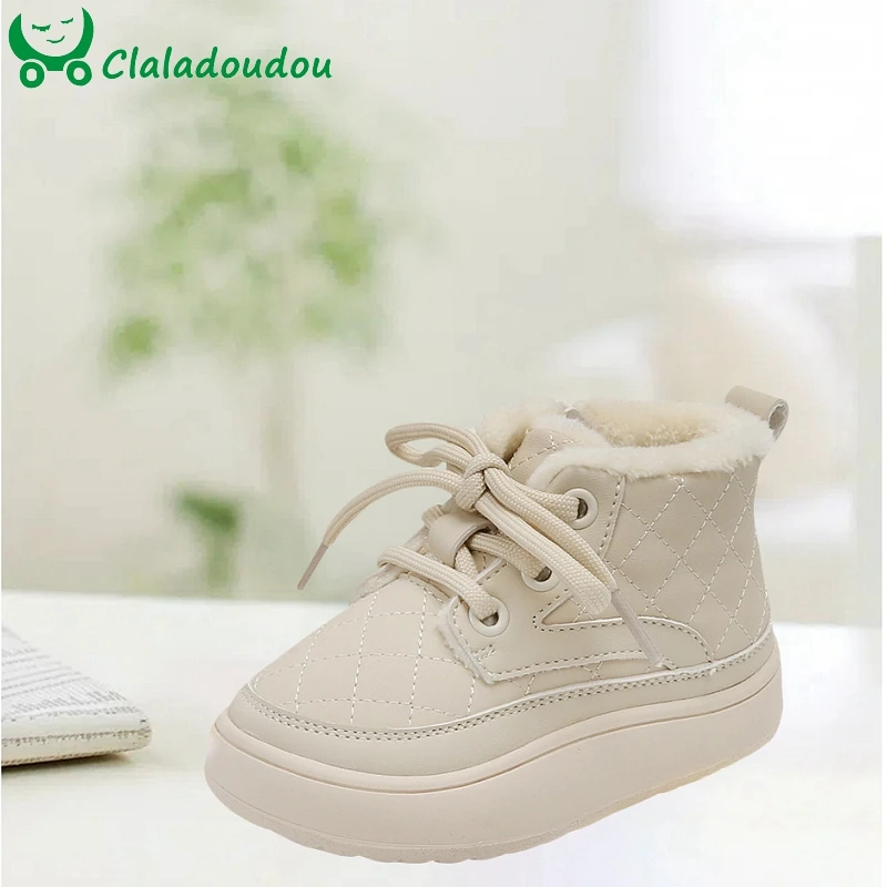 Brand Kids Winter Ankle Boots For Girls Boys Solid Sewing Fashion Snow Boots For Toddler Lace-up Winter Casual Shoe With Velvet
Brand Kids Winter Ankle Boots For Girls Boys Solid Sewing Fashion Snow Boots For Toddler Lace-up Winter Casual Shoe With Velvet