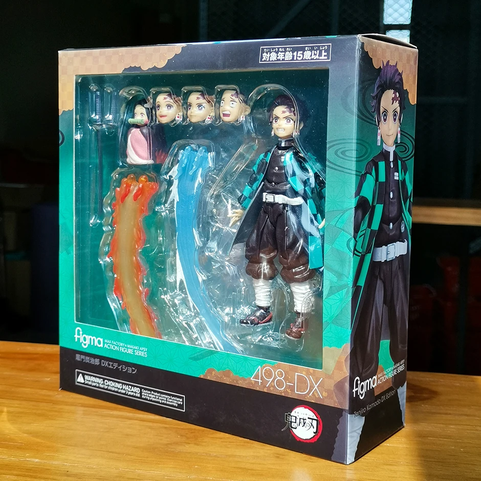 

Figma Demon Slayer Kamado Tanjiro 498-DX Nezuko 508-DX PVC Action Figure Collection Model Toy Xmas Gift