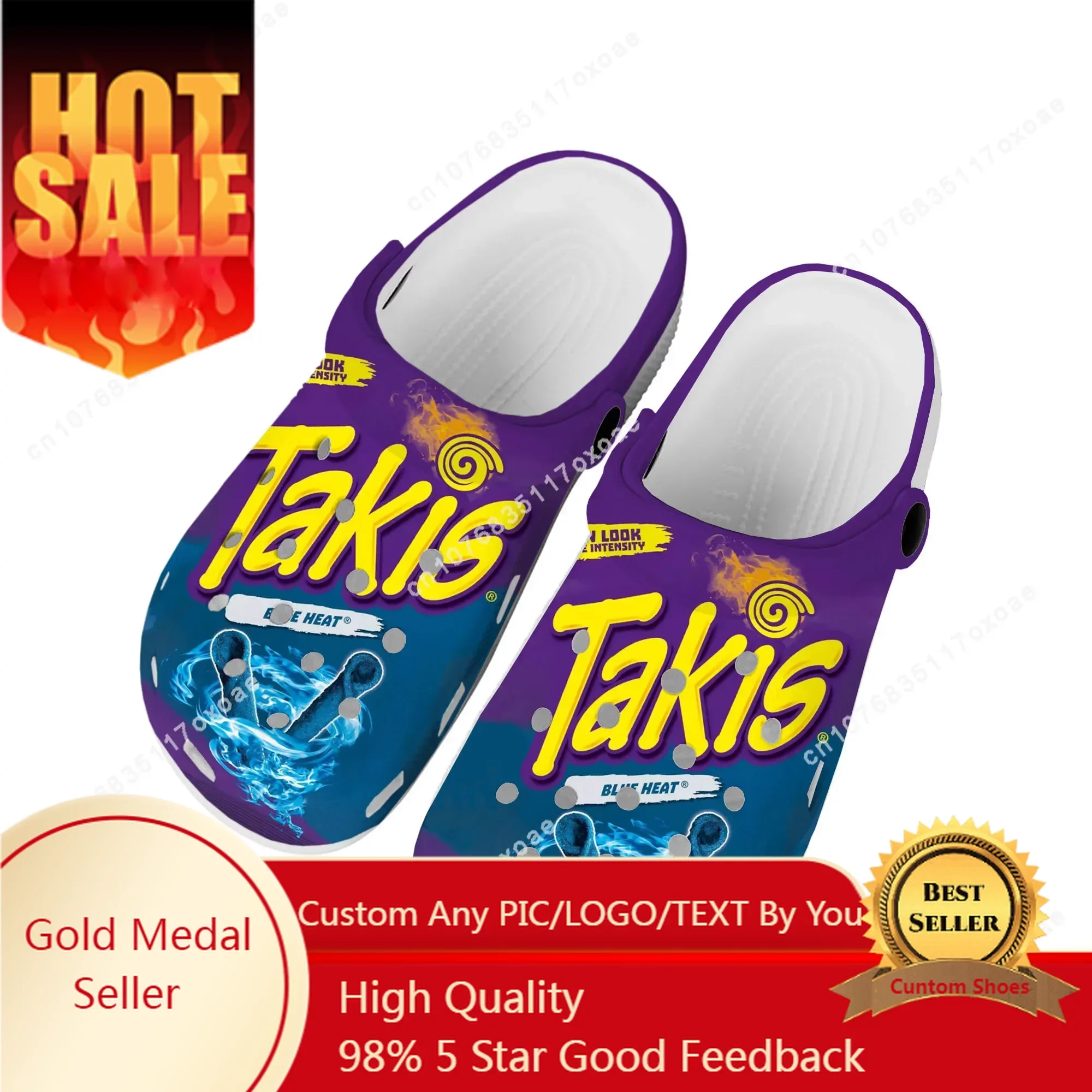 Funny Chips Takis Food Snack 3D Print Men Women Classic Clogs Slippers Shoes EVA Ligtweight Sandals Summer Beach Outdoor-7
Funny Chips Takis Food Snack 3D Print Men Women Classic Clogs Slippers Shoes EVA Ligtweight Sandals Summer Beach Outdoor-7