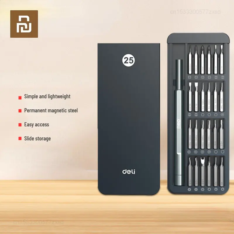 Mijia 25 In 1 Screwdriver Set Hand Tool Precision Magnetic Screwdriver Bits Repair Tool for Smart Home PC Phone Computer
Mijia 25 In 1 Screwdriver Set Hand Tool Precision Magnetic Screwdriver Bits Repair Tool for Smart Home PC Phone Computer