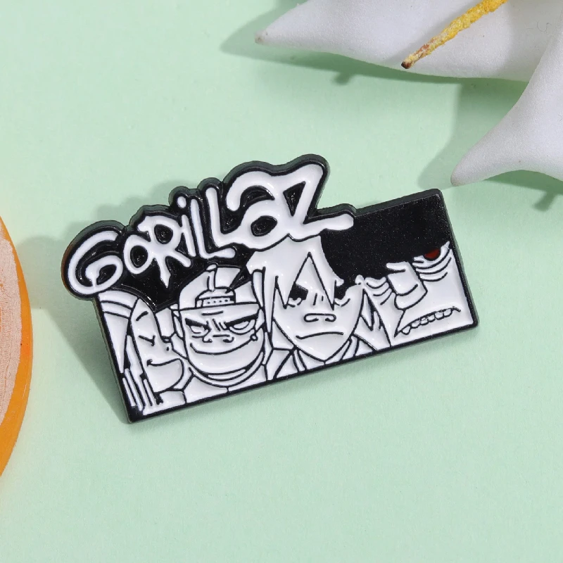 Fashion Music Band Enamel Pins Rock and Roll Lapel Pin Metal Badge Punk Gothic Clothes Decorative Jewelry Pin for Fans Friends
Fashion Music Band Enamel Pins Rock and Roll Lapel Pin Metal Badge Punk Gothic Clothes Decorative Jewelry Pin for Fans Friends