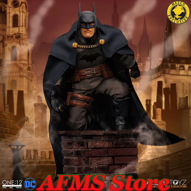 

Mezco 1/12 Scale Collectible Figure Classics Batman Gotham by Gaslight Full Set 6Inch Men Soldier Action Figure Model Dolls