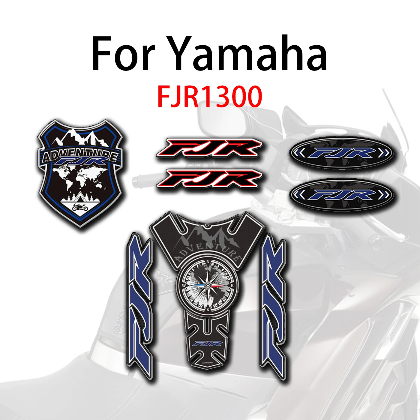 Мотоциклетная наклейка для Бака Yamaha FJR1300 FJR 1300, защита бака, 3D наклейка, Топливный Газ, противоскользящие Приключения
Мотоциклетная наклейка для Бака Yamaha FJR1300 FJR 1300, защита бака, 3D наклейка, Топливный Газ, противоскользящие Приключения