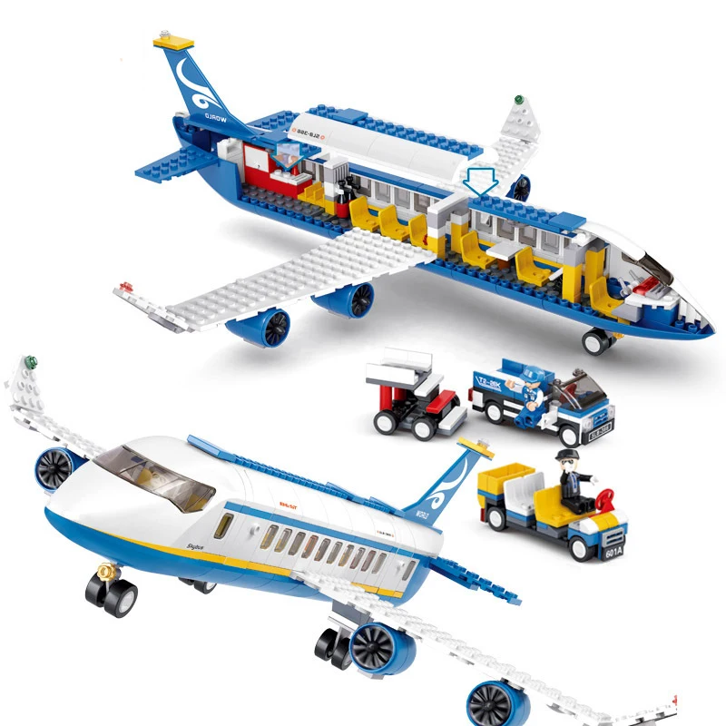 City Airplane Building Blocks Airplane Figure Shuttle Bus Baggage Truck Blocks Airliner Model Bricks Kids Assemble Toys Gift Set
City Airplane Building Blocks Airplane Figure Shuttle Bus Baggage Truck Blocks Airliner Model Bricks Kids Assemble Toys Gift Set