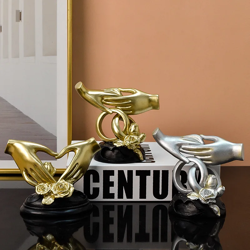 European Mini Love Gesture Living Room Bedroom Home Desktop Decoration Wedding Couple Decoration Resin Crafts
European Mini Love Gesture Living Room Bedroom Home Desktop Decoration Wedding Couple Decoration Resin Crafts