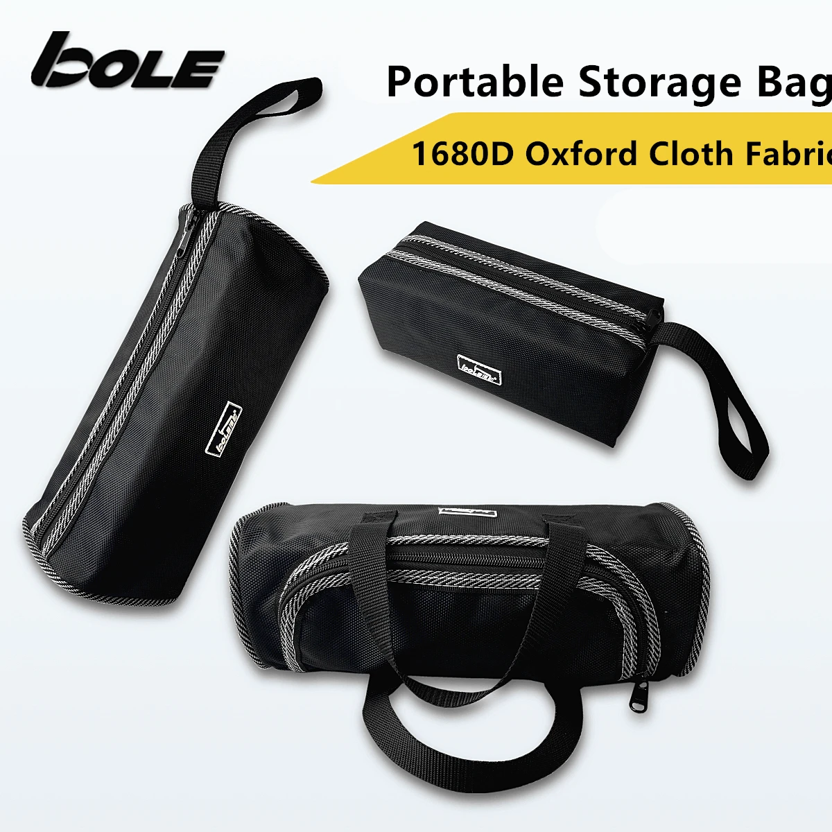 BOLE 1680D Oxford Canvas Waterproof Handbag for Screws Nails Metal Car Parts Storage Fishing Travel Makeup Organizer Tool Bags
BOLE 1680D Oxford Canvas Waterproof Handbag for Screws Nails Metal Car Parts Storage Fishing Travel Makeup Organizer Tool Bags