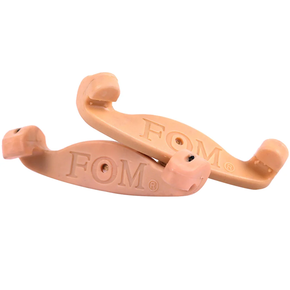 2 Pcs Silicone Holder Violin Shoulder Rest Support Bracket Replace Comfortable Firm Natural Silica Gel Part
2 Pcs Silicone Holder Violin Shoulder Rest Support Bracket Replace Comfortable Firm Natural Silica Gel Part