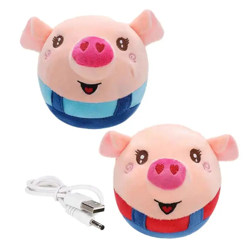 Songs Recordable Animal Electric Plush Stuffed Toy Cute Pig Rabbit Dog Plush Jump Ball Creative Music Dancing
Songs Recordable Animal Electric Plush Stuffed Toy Cute Pig Rabbit Dog Plush Jump Ball Creative Music Dancing
