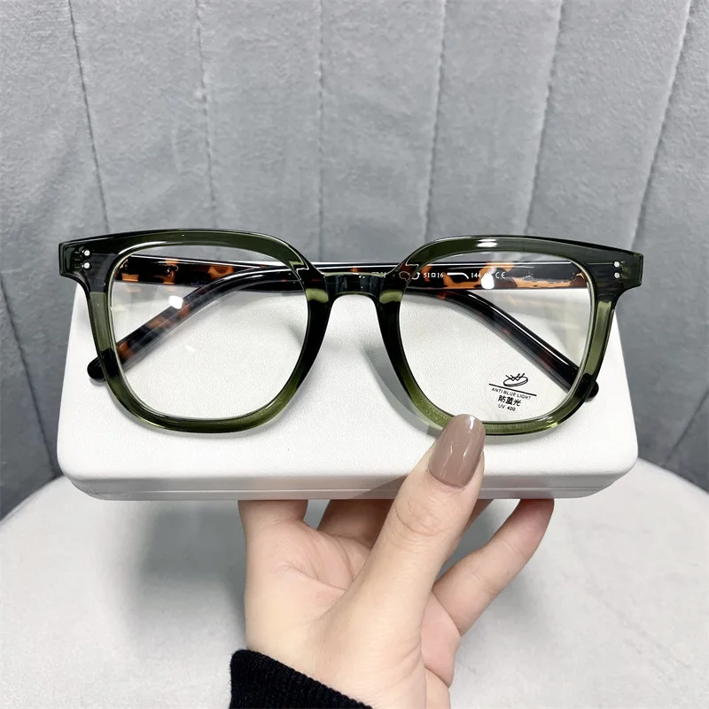Clear Lens Anti-blue Myopia Glasses Luxury Square Frame Prescription Diopter Eyeglasses Unisex New Fashion Near Sight Eyewear
Clear Lens Anti-blue Myopia Glasses Luxury Square Frame Prescription Diopter Eyeglasses Unisex New Fashion Near Sight Eyewear
