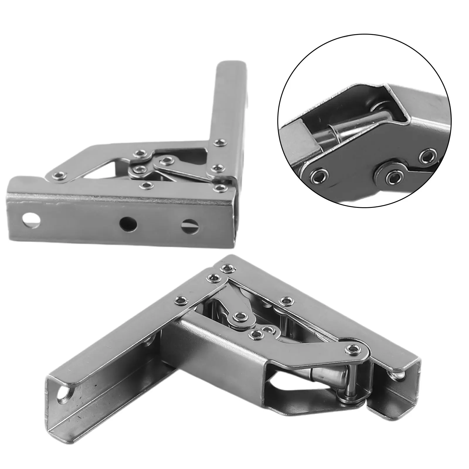 2PCS Folding Hinges 90 Degree Self-Locking Folding Hinges Table Leg Bracket 180 Degree Flat Spring Folding Hinge Hardware
2PCS Folding Hinges 90 Degree Self-Locking Folding Hinges Table Leg Bracket 180 Degree Flat Spring Folding Hinge Hardware