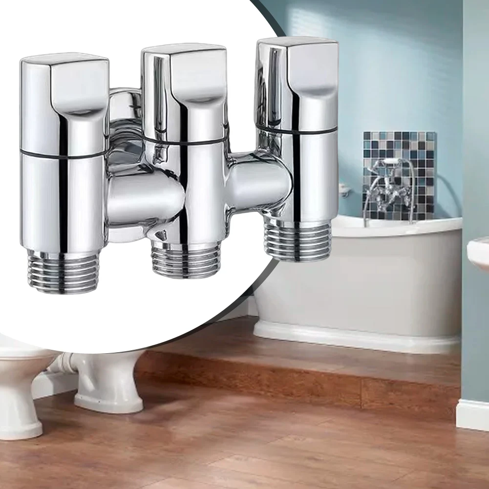 One-inlet And Three-outlet Angle Valve Three-way Multi-function Diverter Valve For Bathroom Toilet Bidet Sprayer Faucet Access
One-inlet And Three-outlet Angle Valve Three-way Multi-function Diverter Valve For Bathroom Toilet Bidet Sprayer Faucet Access