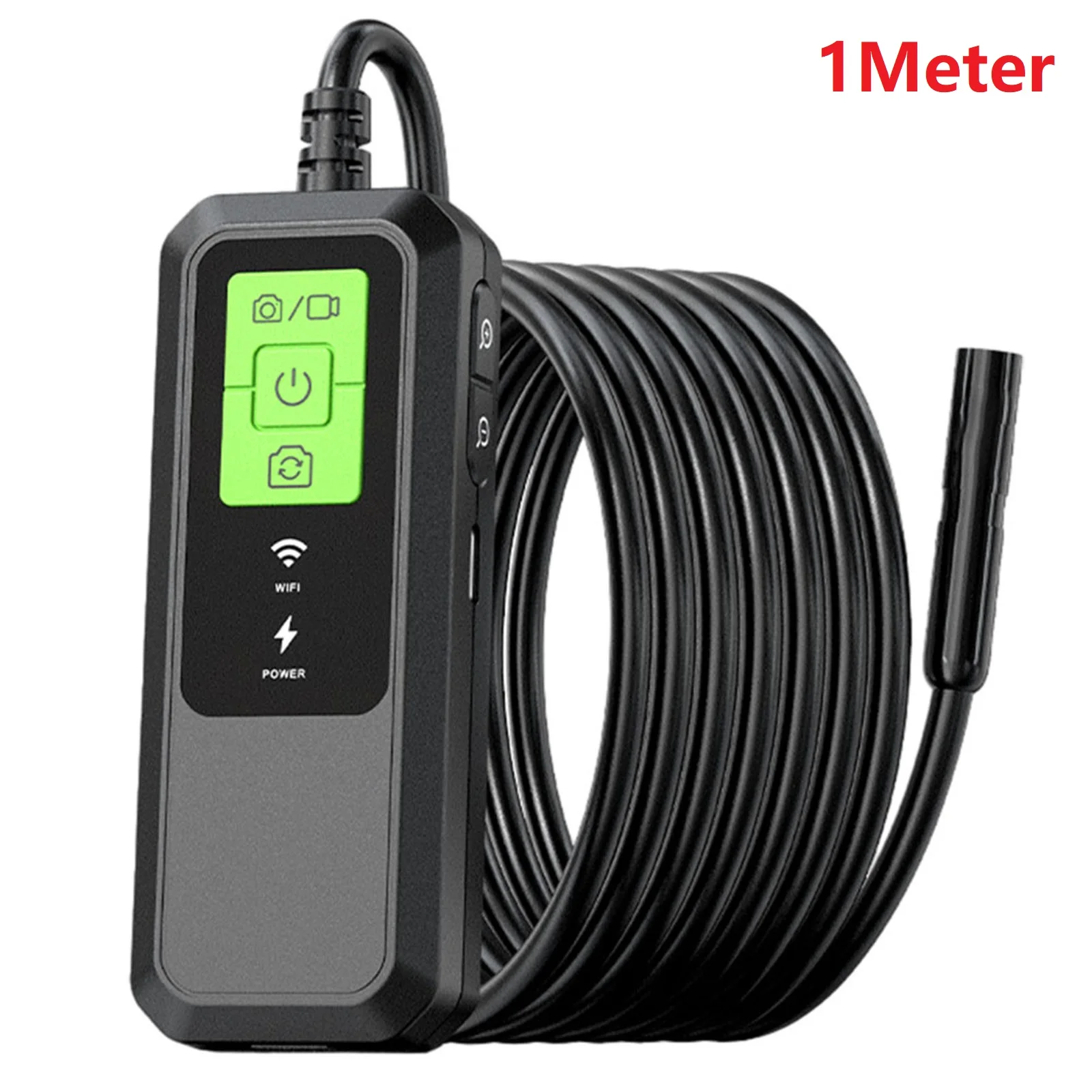 Wireless Handle Endoscope with 5 Million Pixel HD Camera IP67 Waterproof 8mm Lens for Industrial Pipe Inspection
Wireless Handle Endoscope with 5 Million Pixel HD Camera IP67 Waterproof 8mm Lens for Industrial Pipe Inspection
