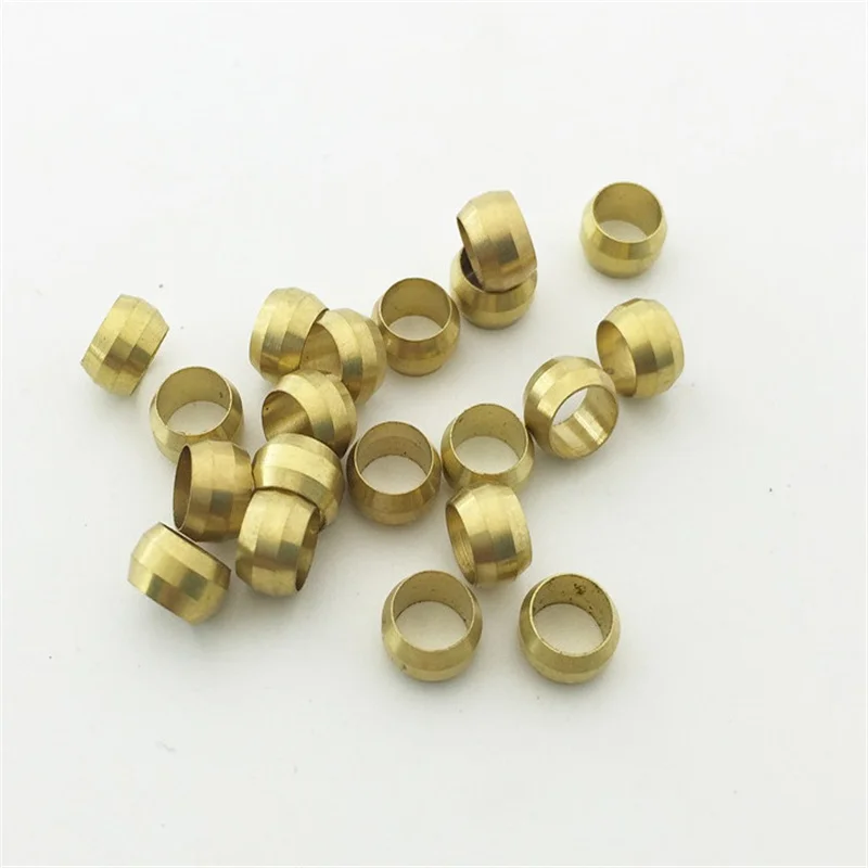 20PCS/Lot 3/4/5/6/8/10/12/14/16mm ID Brass Fit Compression Sleeve Fitting Sleeve Ferrule Ring
20PCS/Lot 3/4/5/6/8/10/12/14/16mm ID Brass Fit Compression Sleeve Fitting Sleeve Ferrule Ring
