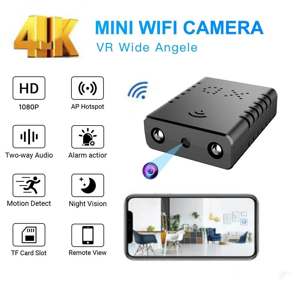 Беспроводная камера 1080P Wi-Fi P2P/фотокамера с ночным видением обнаружением движения