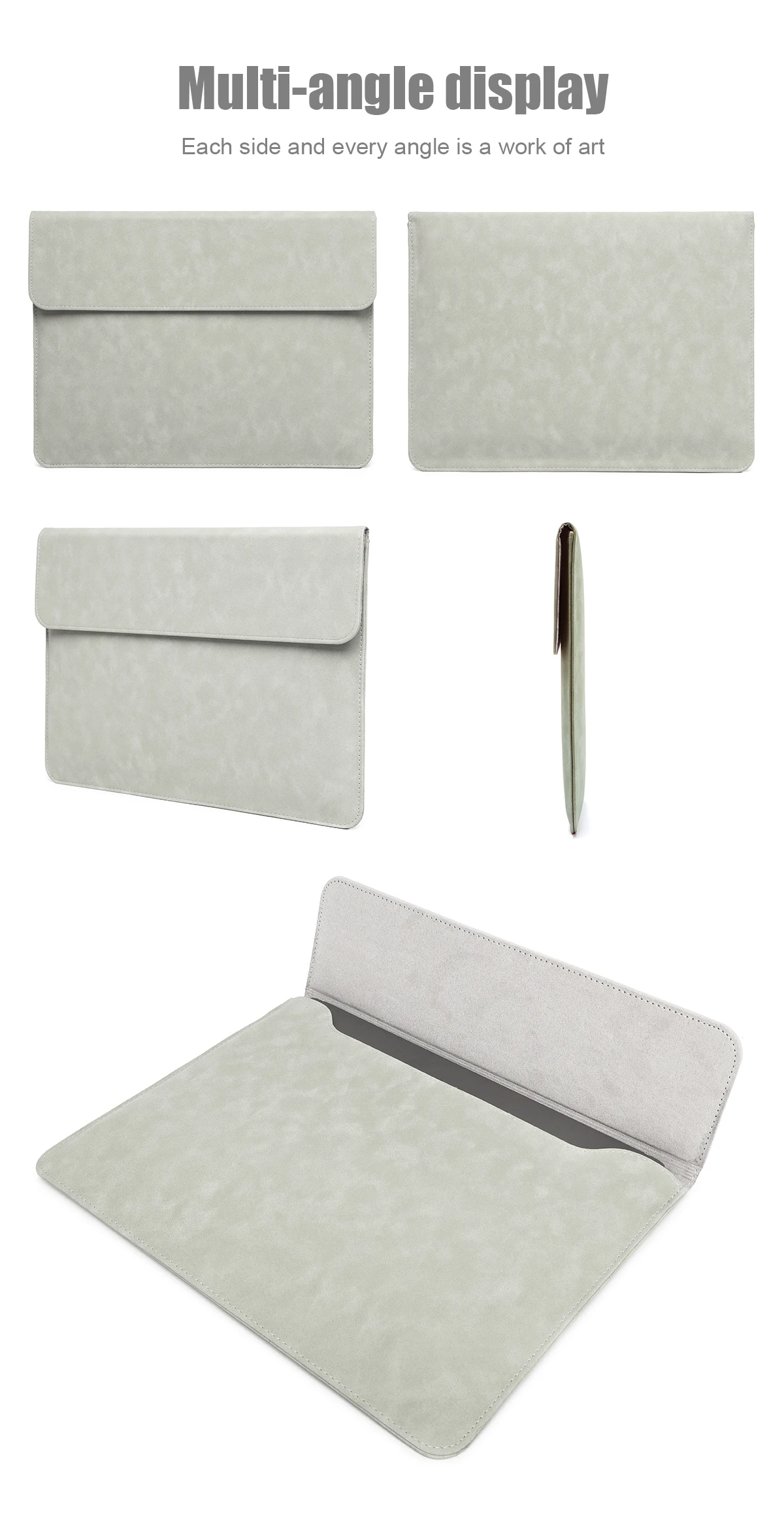 Generic Laptop Sleeve Case for ( HP Spectre x360 ENVY 13 3 5 14 15 Inch