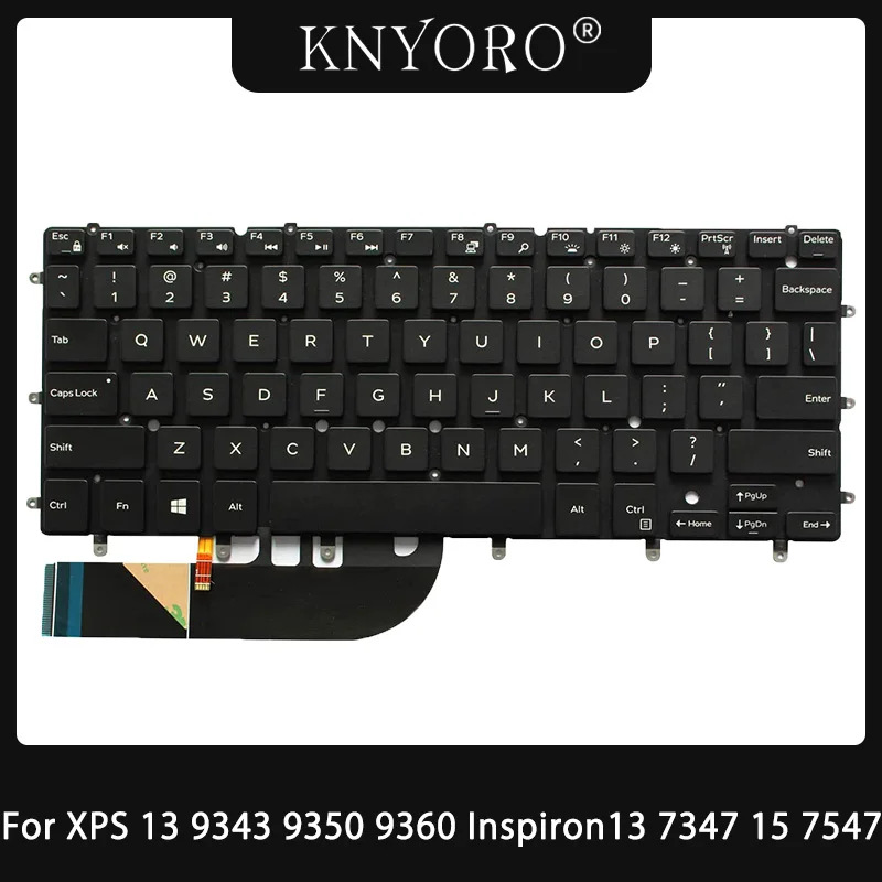 New Laptop US Keyboard For Dell XPS 13 9343 9350 9360 Inspiron 13 7347 7348 7352 Inspiron 15 7547 7548 English Keyboard Backlit
New Laptop US Keyboard For Dell XPS 13 9343 9350 9360 Inspiron 13 7347 7348 7352 Inspiron 15 7547 7548 English Keyboard Backlit