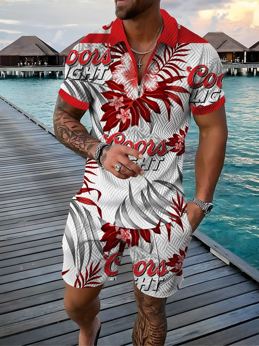 Summer Men's Fashion POLO Shirt Men's Suit Shorts Hawaiian 3D Printing Men's Sportswear Short Sleeve Shirt
Summer Men's Fashion POLO Shirt Men's Suit Shorts Hawaiian 3D Printing Men's Sportswear Short Sleeve Shirt