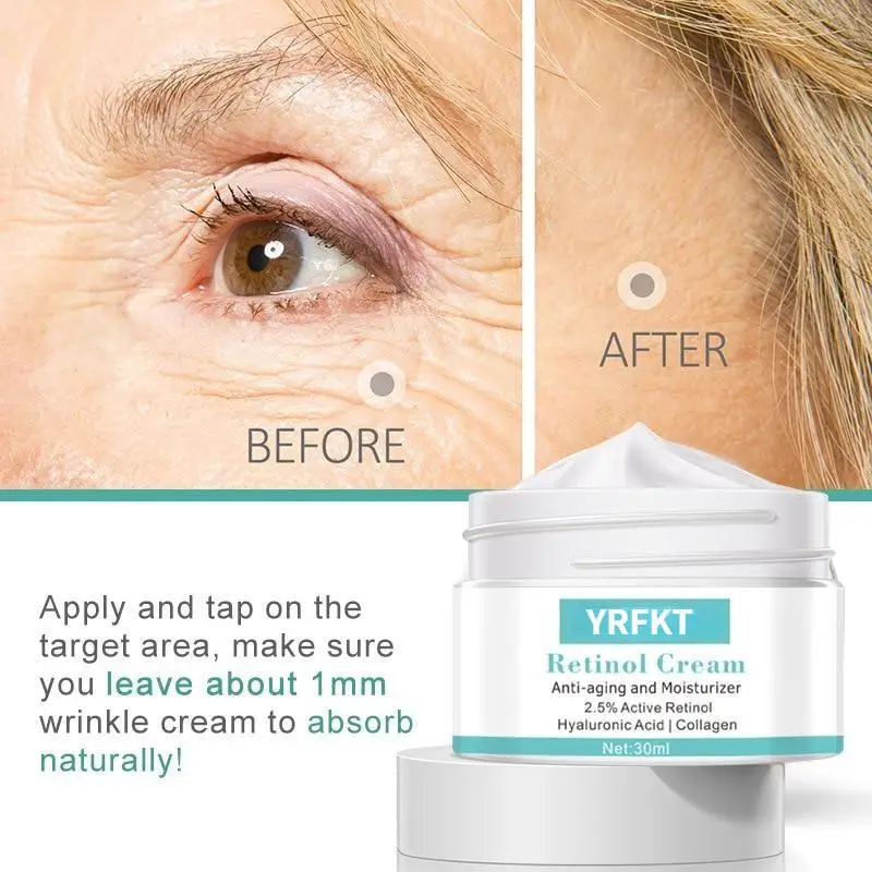 Retinol Anti Wrinkle Face Cream Collagen Hyaluronic Acid Shrink Pores Firming Improve Puffiness Moisturizing Skin Care
Retinol Anti Wrinkle Face Cream Collagen Hyaluronic Acid Shrink Pores Firming Improve Puffiness Moisturizing Skin Care