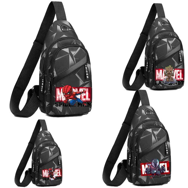 Cartoon Spiderman Deadpool Avengers Chest Men's Crossbody Bag Outdoor Sports Casual Bag Backpack Trend Single Male Shoulder Bags
Cartoon Spiderman Deadpool Avengers Chest Men's Crossbody Bag Outdoor Sports Casual Bag Backpack Trend Single Male Shoulder Bags
