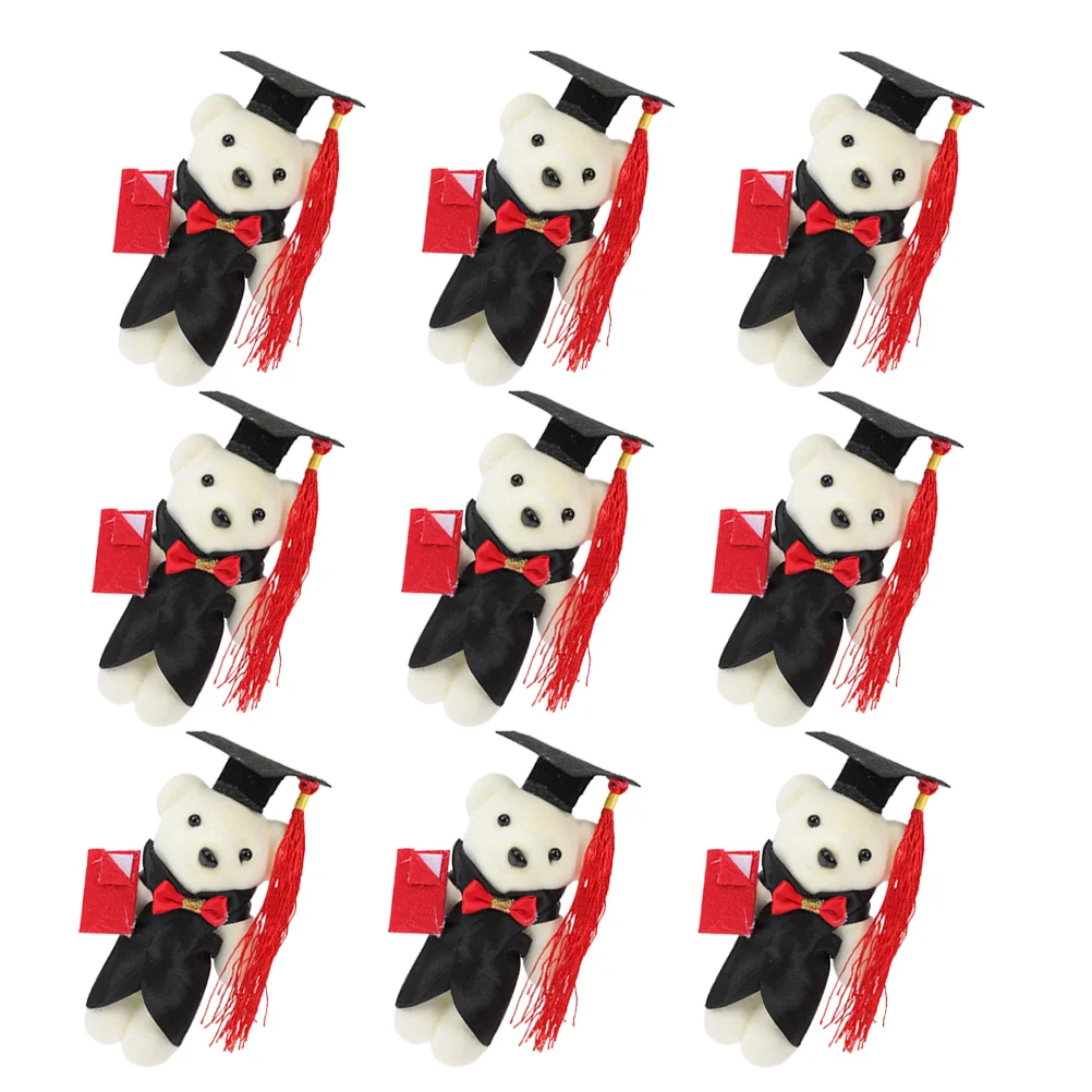 9pcs Plush Bear Graduation Bear Gift Delicate Stuffed Plush Bear Graduation Present
9pcs Plush Bear Graduation Bear Gift Delicate Stuffed Plush Bear Graduation Present