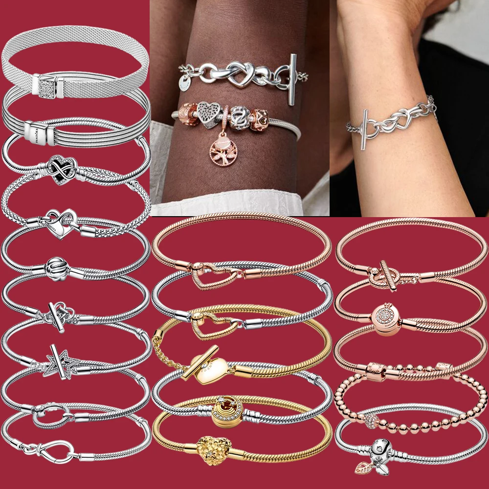 2024 Original 925 Silver Charm Women's Jewelry Authentic Pandora Full Series Charm DIY Bracelet Boutique Gift
2024 Original 925 Silver Charm Women's Jewelry Authentic Pandora Full Series Charm DIY Bracelet Boutique Gift