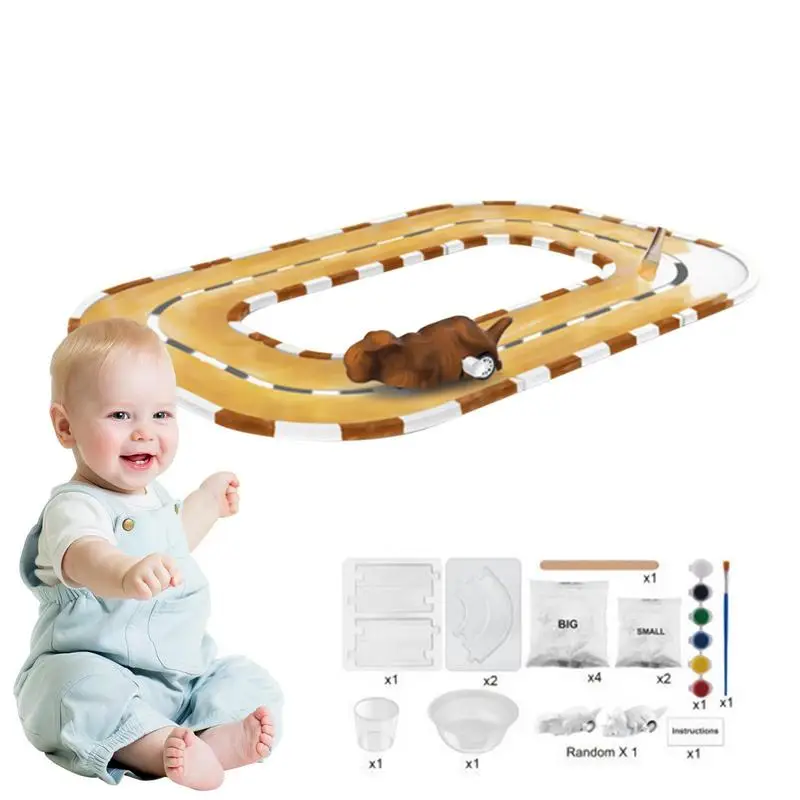 Track Paint Toy DIY Assembling Painting Kit Track Toys Rail Set Smooth Vivid And Creative Painting Track Toy Gift For Birthday
Track Paint Toy DIY Assembling Painting Kit Track Toys Rail Set Smooth Vivid And Creative Painting Track Toy Gift For Birthday