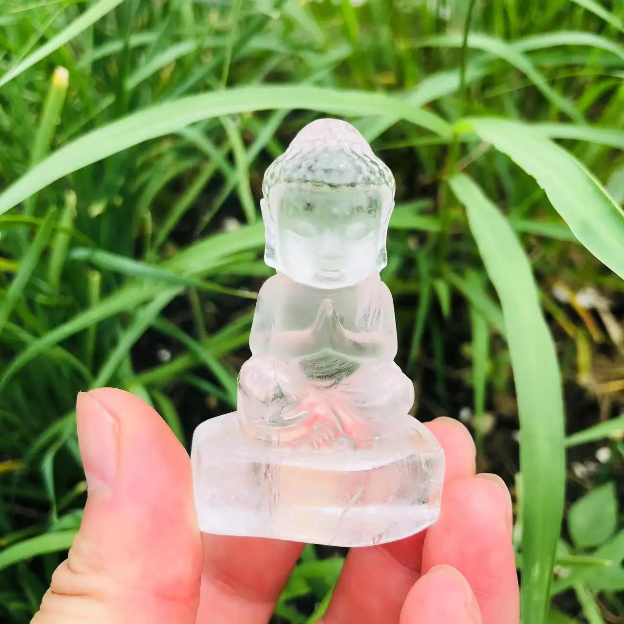 Natural Gemstones Carved Baby Buddha Fengshui Statue Clear Quartz Crystal Figurine Reiki Crafts Home Desktop Decor Gift 1pc
Natural Gemstones Carved Baby Buddha Fengshui Statue Clear Quartz Crystal Figurine Reiki Crafts Home Desktop Decor Gift 1pc