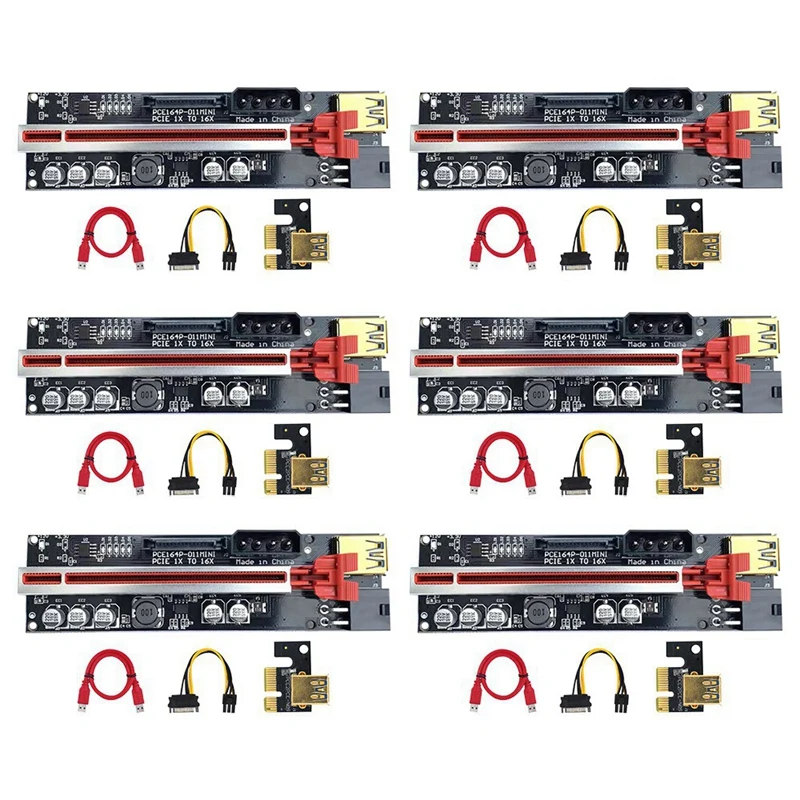 Карта расширения 011Mini PCI-E, 1X до 16X, адаптер PCI-E USB 3,0 GPU с 4-контактным интерфейсом для майнинга биткоинов
Карта расширения 011Mini PCI-E, 1X до 16X, адаптер PCI-E USB 3,0 GPU с 4-контактным интерфейсом для майнинга биткоинов
