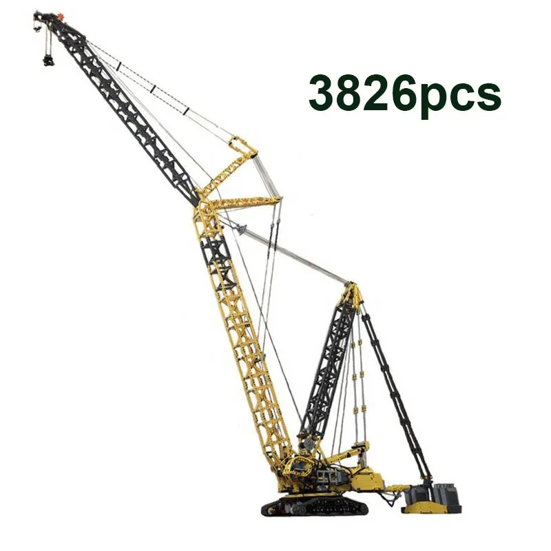 2020 technology building block moc-39663 project Liebherr crane boom high difficulty remote control assembling boy toys
2020 technology building block moc-39663 project Liebherr crane boom high difficulty remote control assembling boy toys