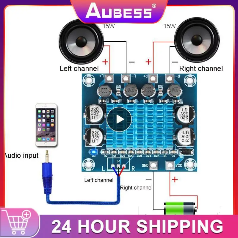 XH-A232 30W + 30W 2,0 Channel Digital Stereo Audio плата усилителя мощности DC 8-26V 3A 
XH-A232 30W + 30W 2,0 Channel Digital Stereo Audio плата усилителя мощности DC 8-26V 3A