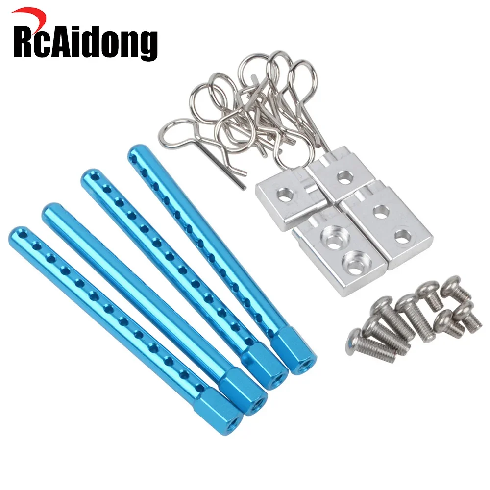 

RcAidong Aluminum Body Mount Extension Set for Tamiya TT-02 54604 OP.1604 RC Drift Racing Car Upgrades Parts