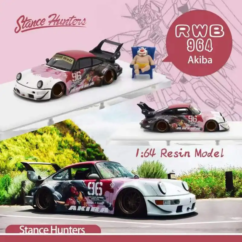 **Pre-order ** Stance Hunters SH 1:64 RWB964 Rauh-Welt High-wing version Akiba limited 399 Resin Model Car
**Pre-order ** Stance Hunters SH 1:64 RWB964 Rauh-Welt High-wing version Akiba limited 399 Resin Model Car